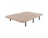 Base tapizada 3D con patas
