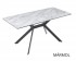 Mesa de comedor extensible AGATA