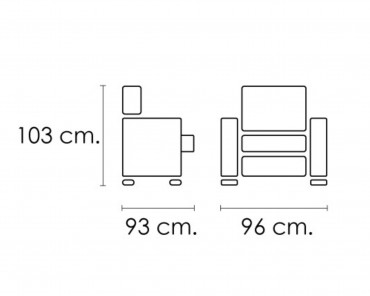 Sillón relax ALASKA