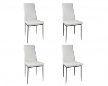 Pack 4 sillas AVAT (blanco)