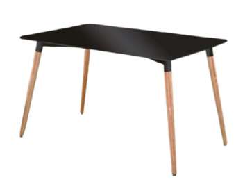 Mesa Dinamarca 120 (negra)