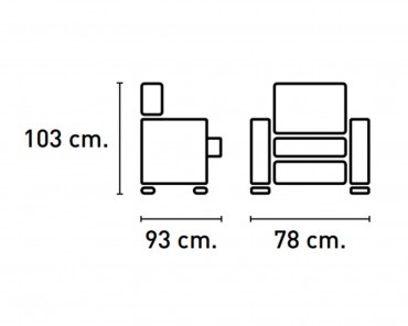 Sillón relax Cancún levanta personas