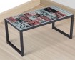 Mesa de centro rectangular DANUBIO