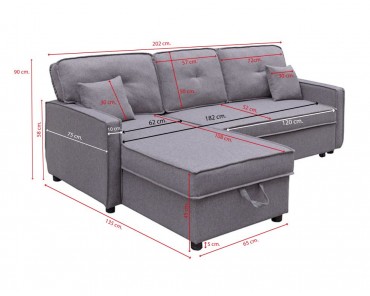 Chaise longue cama Dax