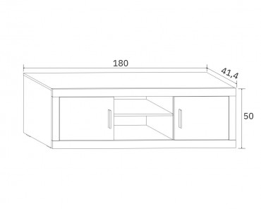 BAJO TV LARA 2 PUERTAS