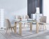 Conjunto Sensei + 4 sillas Lane (beige)