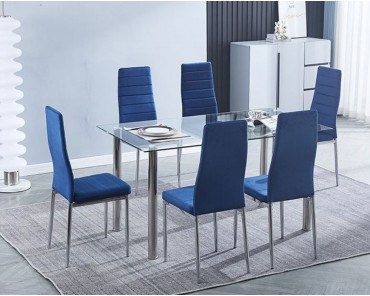 Conjunto Avatar (mesa + 6 sillas)