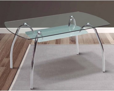 Conjunto San (mesa + 4 sillas gris)