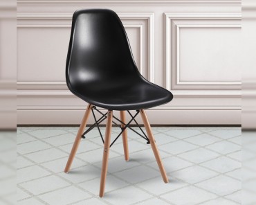 (Pack) 4 sillas Dinamarca negro