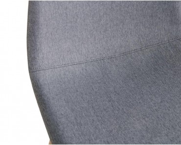 Silla James gris aserrada C423-GASR (4 unidades)