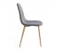 Silla James gris aserrada C423-GASR (4 unidades)