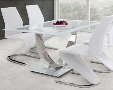 Mesa de comedor Unique blanco H282-BCR