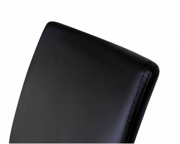 Silla Unique negro C386-NCR (2 unidades)