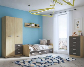 Dormitorio juvenil Donald 08