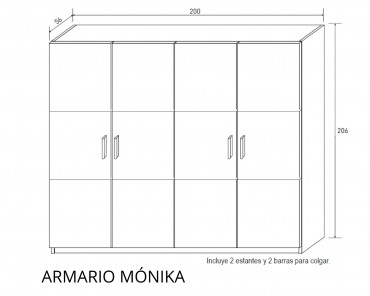 Armario Monika (cam-bl)
