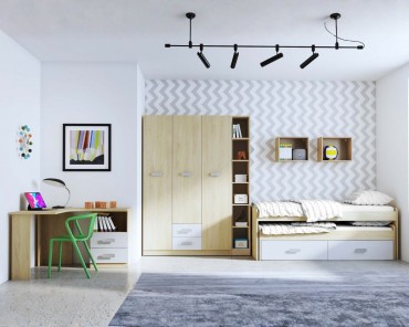 Dormitorio juvenil Donald 19