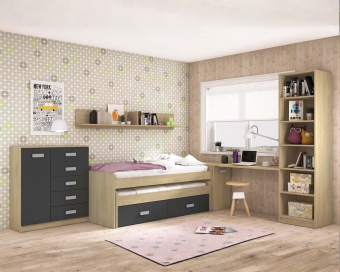 Dormitorio juvenil Donald 20