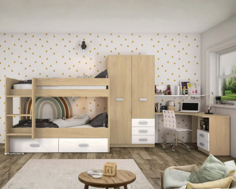 Dormitorio juvenil Donald 23