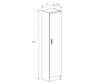 Mueble auxiliar Elba 1P
