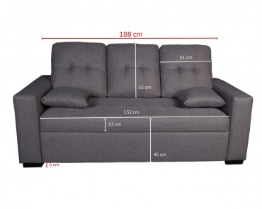 Sofá Egeo 3pl