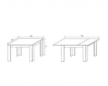 Mesa de comedor Corfu 03A