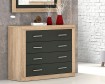 Cómoda Lara 4 cajones 01B