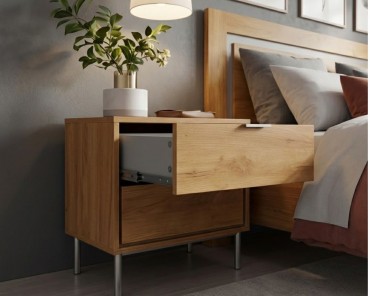 Mesita de noche Sforza HV320-ASR
